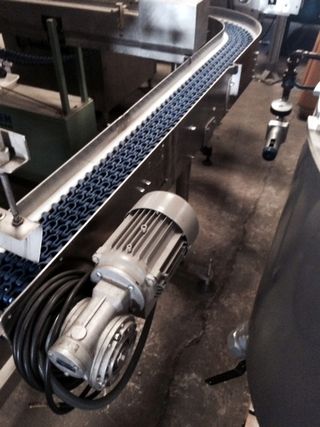 Cinta transportadora curva 4.5 metros aprox.