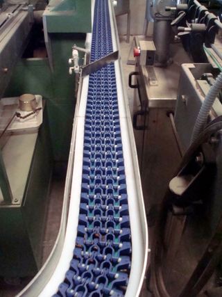 Cinta transportadora curva 4.5 metros aprox.