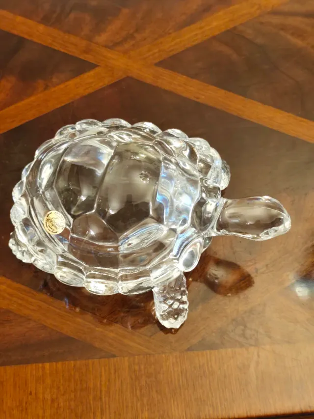 Tortuga Cristal D'Arques Plomo Genuino