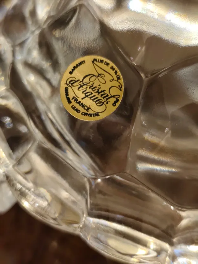 Tortuga Cristal D'Arques Plomo Genuino