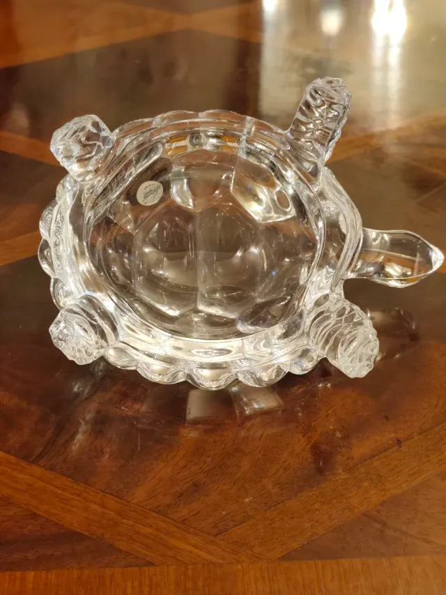 Tortuga Cristal D'Arques Plomo Genuino