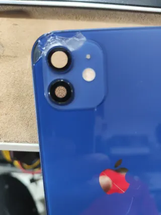 Scocca iPhone 12 Blu