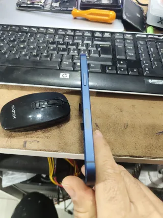 Scocca iPhone 12 Blu