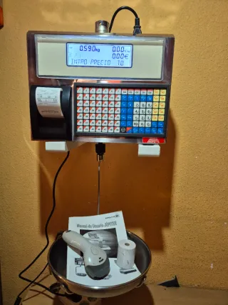 Balanza EPELSA JUPITER con escáner y ticket