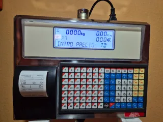 Balanza EPELSA JUPITER con escáner y ticket