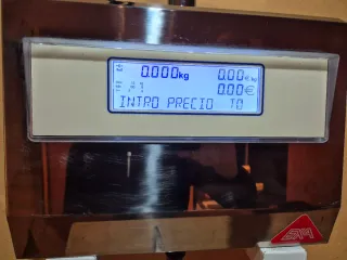 Balanza EPELSA JUPITER con escáner y ticket