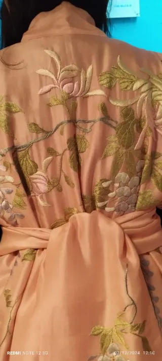 Kimono de seda auténtico