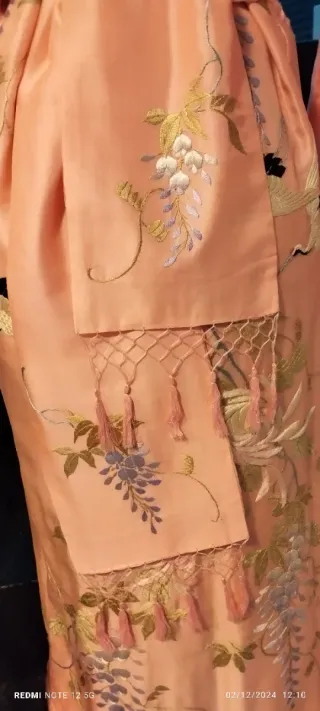 Kimono de seda auténtico