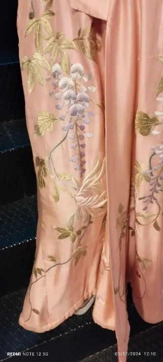 Kimono de seda auténtico