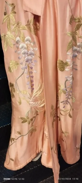 Kimono de seda auténtico