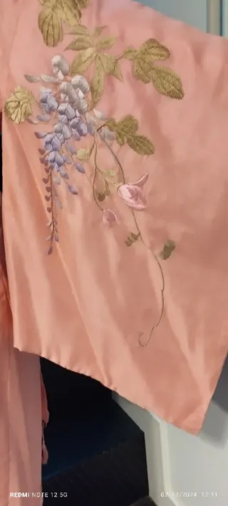 Kimono de seda auténtico