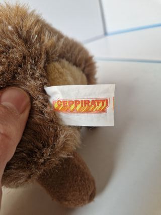 Peluche riccio con carote