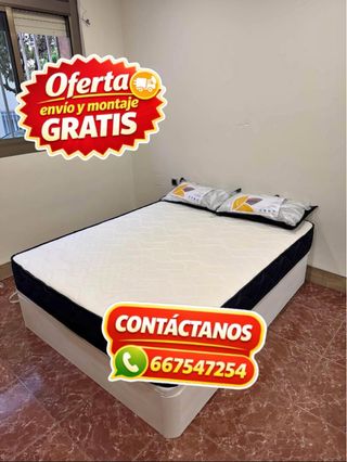 CANAPÉ Y COLCHON 90x190 120x190 135x190 150x190