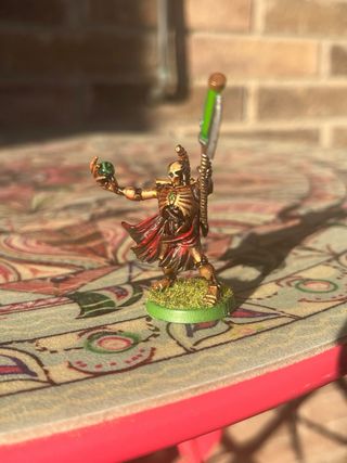 Lider Metal Necron Antiguo WH40K