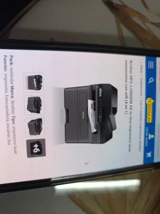 Impresora Brother MFC-L2800DW Láser Monocromo