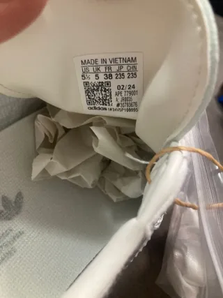 Adidas Samba OG Plata Talla 38 Mujer