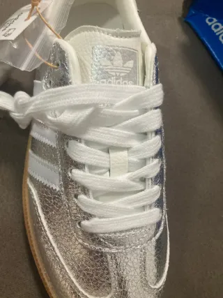 Adidas Samba OG Plata Talla 38 Mujer
