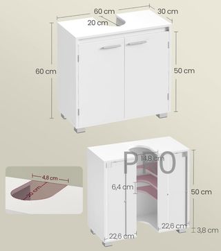 Armario Bajo Lavabo, Mueble
