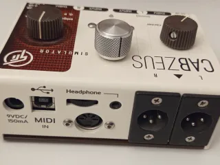 GFI CABZEUS Cabsim y DI Guitarra/Bajo