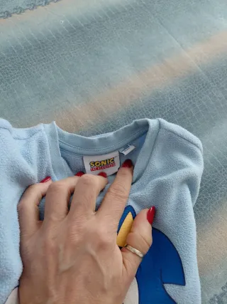 Pigiama Sonic bambino 5-6 anni