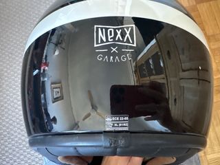 Casco de moto estilo vintage