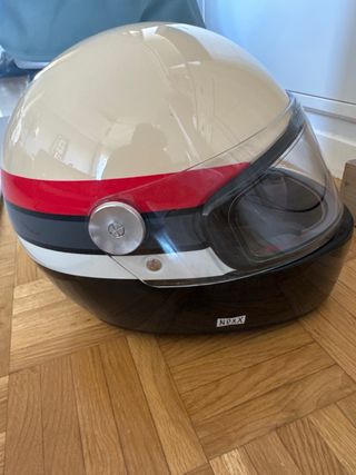 Casco de moto estilo vintage