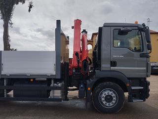 MAN TGM 18 290-CAMIONES GRUA