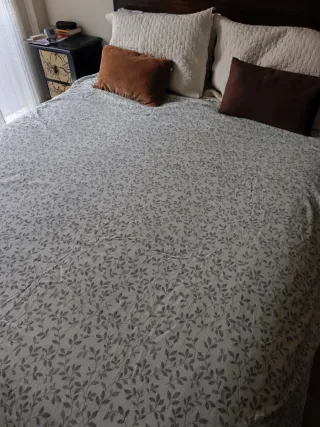 Funda Nórdica Hojas Verdes y