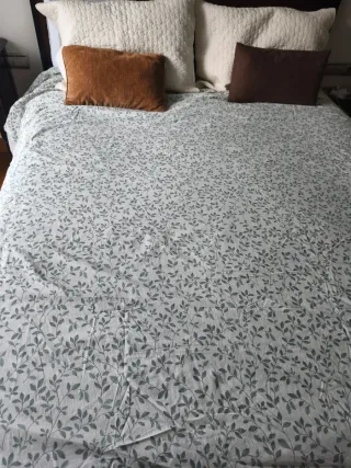 Funda Nórdica Hojas Verdes y