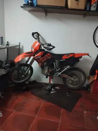 KTM 250 4t Enduro Naranja