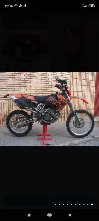 KTM 250 4t Enduro Naranja