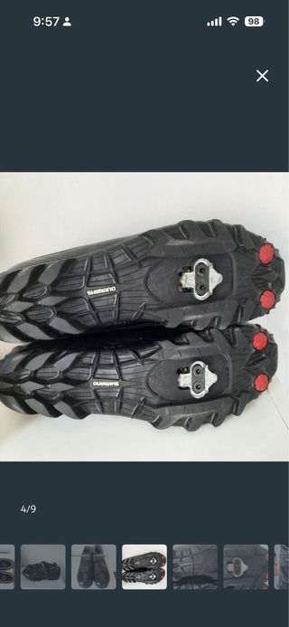 Zapatillas Ciclismo nuevas T41 con Calas Nuevas