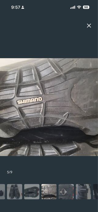 Zapatillas Ciclismo nuevas T41 con Calas Nuevas