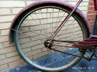 Bicicleta Gimson Clásica Roja