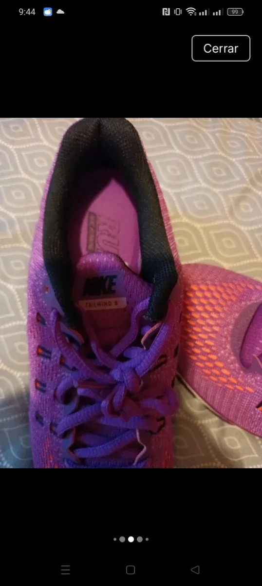 Nike Tailwind 8 Mujer Rosa/Morado