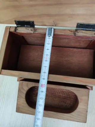 Joyero de madera pequeño