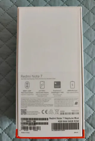 Xiaomi Redmi Note 7 64GB Azul