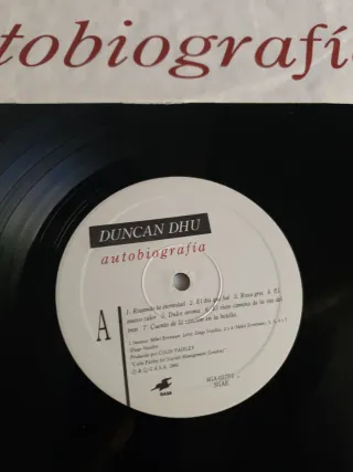 Duncan Dhu Autobiografía LP GASA 1989