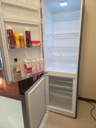 Nevera KROME plateada