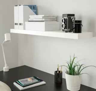 Estanterías Ikea Blancas Madera y Metal