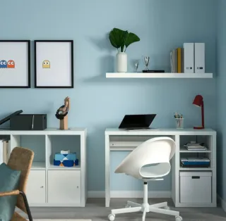 Estanterías Ikea Blancas Madera y Metal