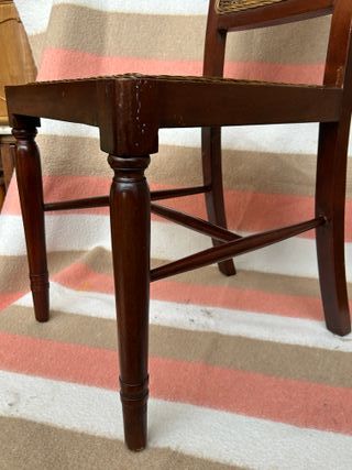 Silla de teca -8 unidades