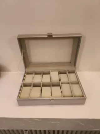 Scatola porta orologi 12 posti