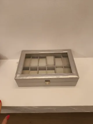Scatola porta orologi 12 posti