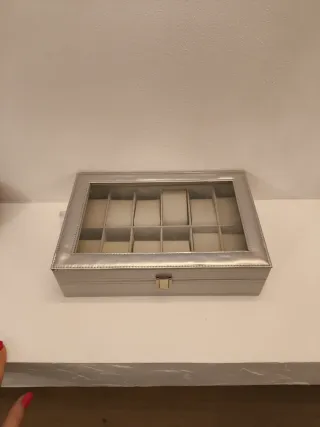 Scatola porta orologi 12 posti