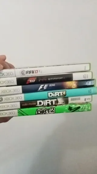 Pack 6 Juegos Xbox 360: FIFA, Dirt, F1
