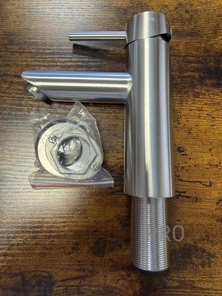 Rubinetto Monocomando Ibergrif M11103 – Ottone Cromato, Cartuccia Ceramica, Acqua Fredda/Calda, Installazione Rapida, Design Moderno per Bagno