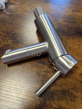 Rubinetto Monocomando Ibergrif M11103 – Ottone Cromato, Cartuccia Ceramica, Acqua Fredda/Calda, Installazione Rapida, Design Moderno per Bagno