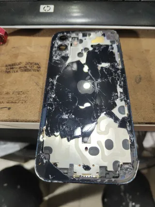 Scocca iPhone 12 Blu