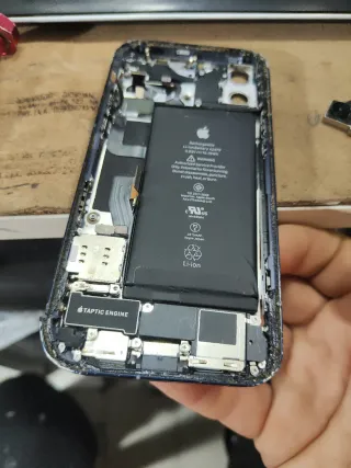 Scocca iPhone 12 Blu